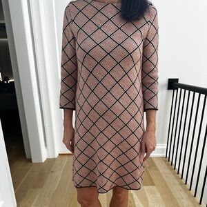 Zara knit dress with 3/4 sleeves